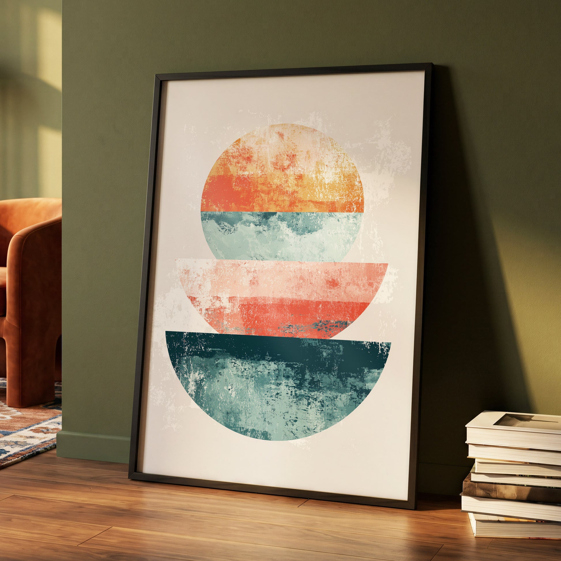Tidal Equilibrium – wall art displayed in a styled interior, gallery view 4