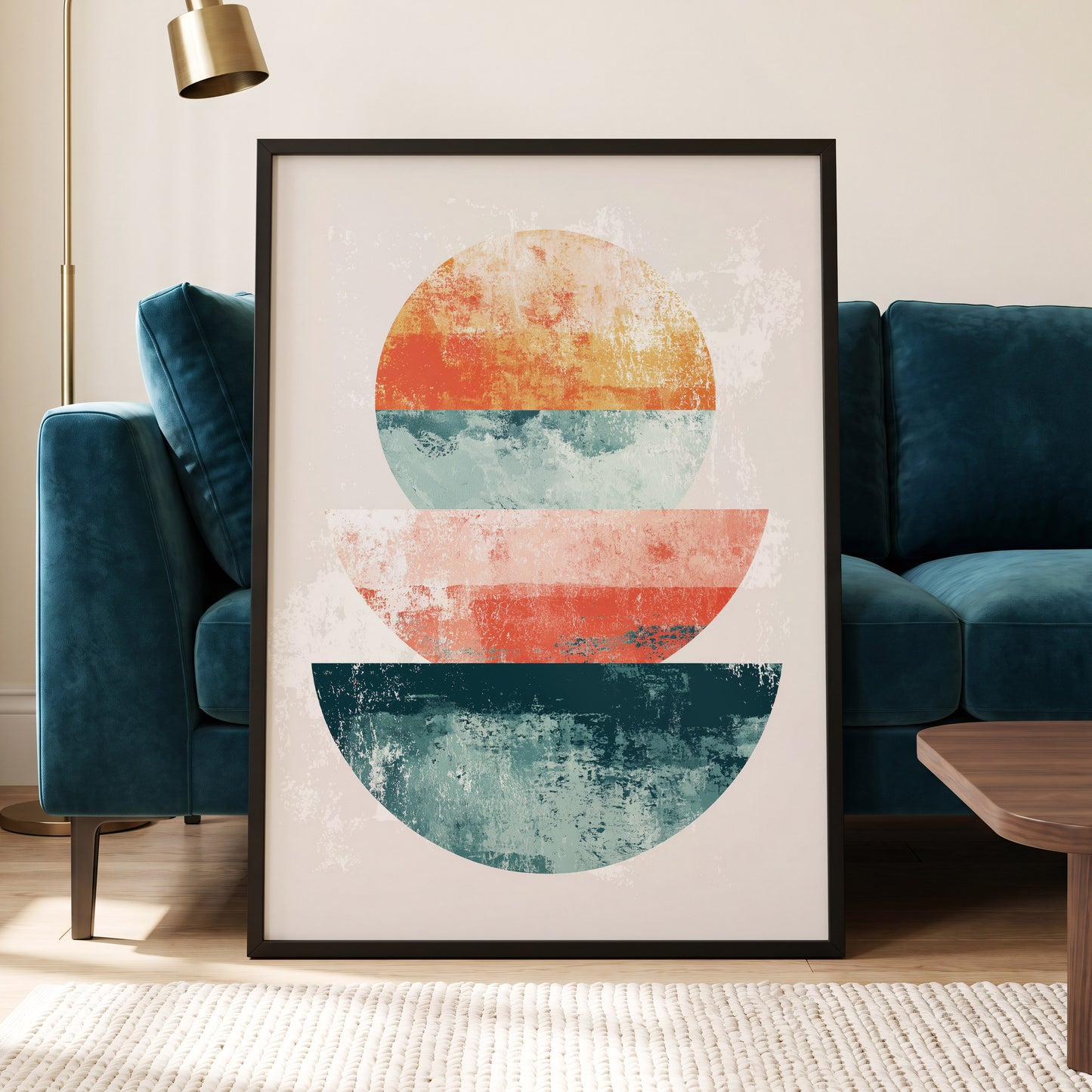 Tidal Equilibrium – wall art displayed in a styled interior, gallery view 5