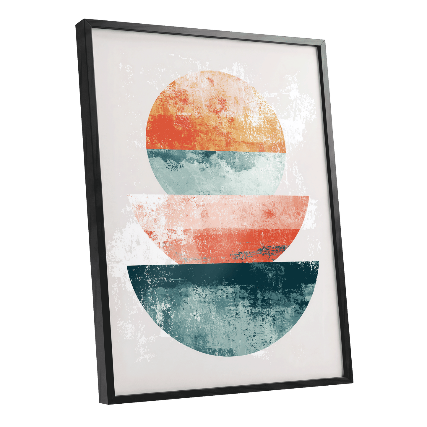 Tidal Equilibrium – black framed poster option