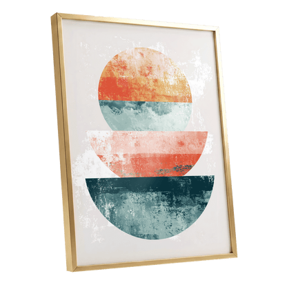 Tidal Equilibrium – gold framed poster option