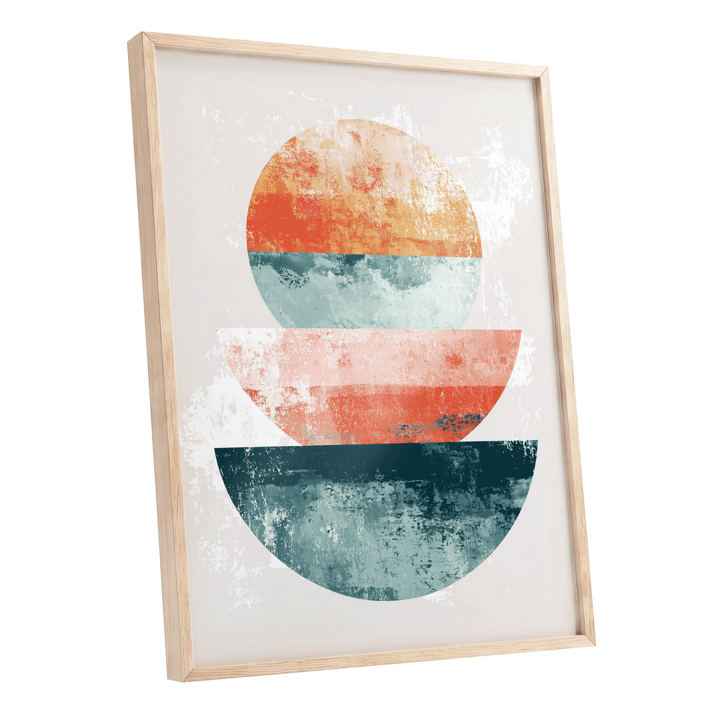 Tidal Equilibrium – oak framed poster option