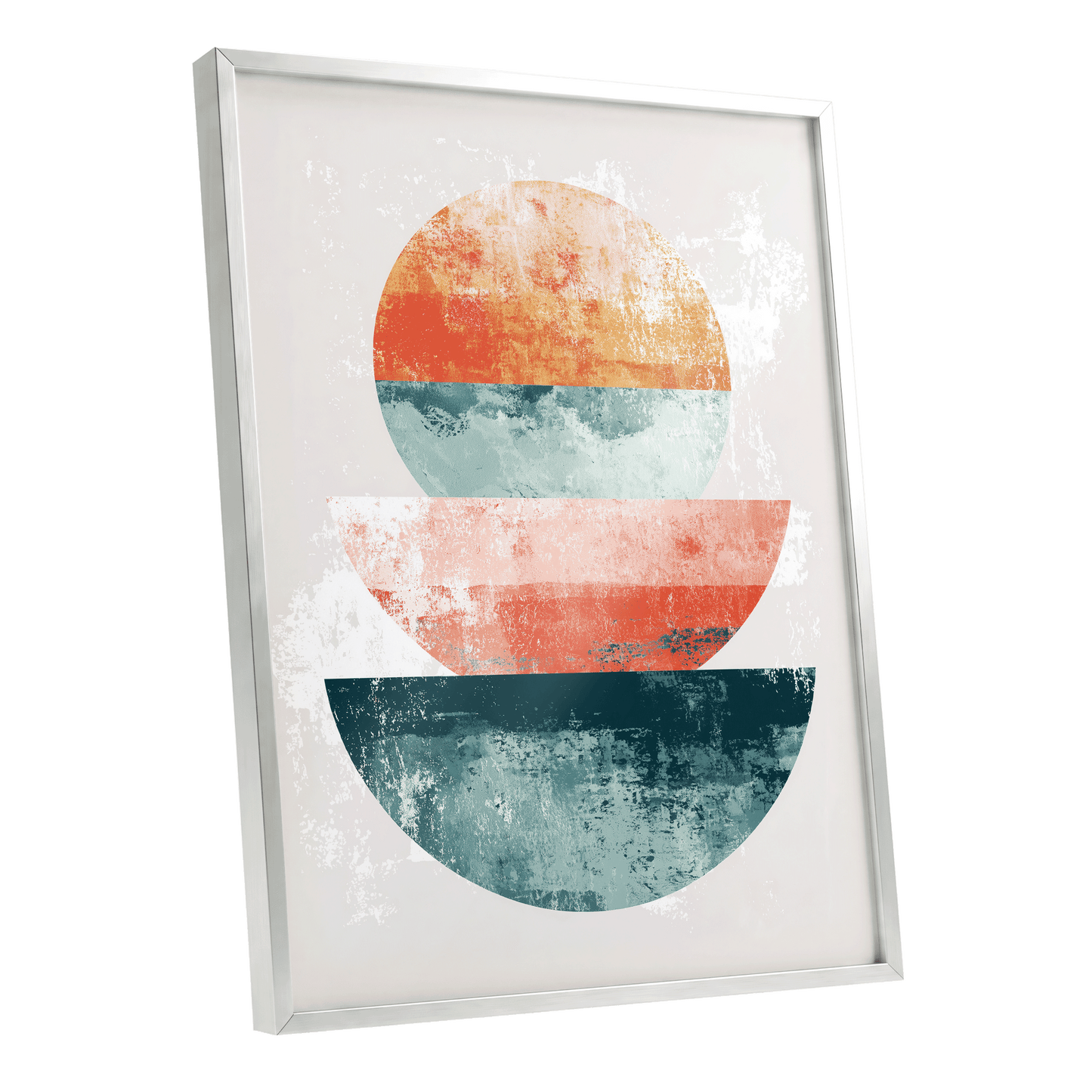 Tidal Equilibrium – silver framed poster option