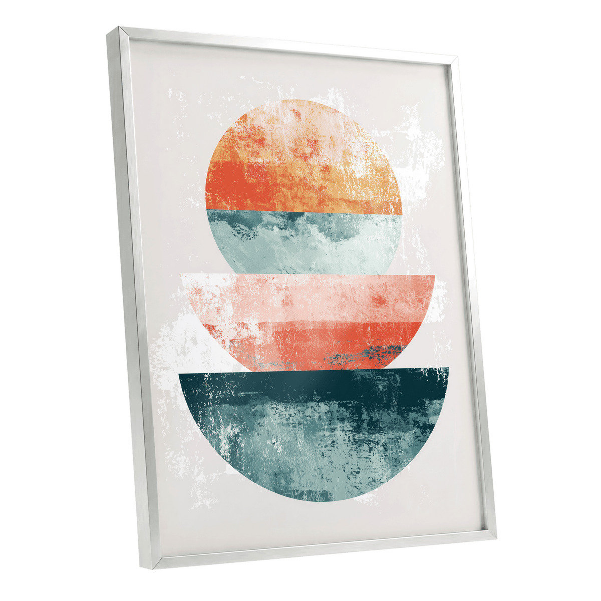 Tidal Equilibrium – silver framed poster option