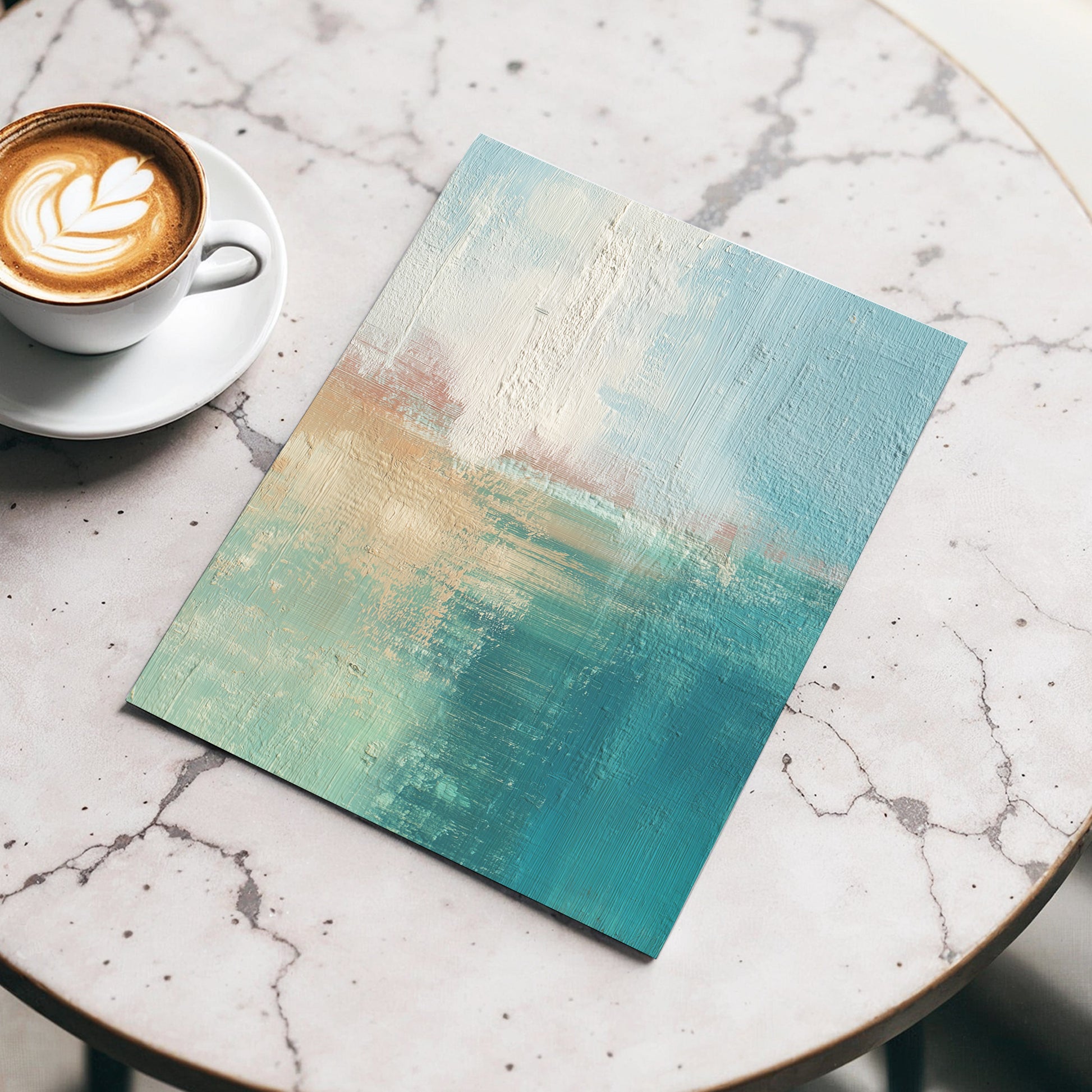 Tidal Veil – wall art displayed in a styled interior, gallery view 3