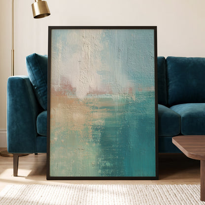 Tidal Veil – wall art displayed in a styled interior, gallery view 6