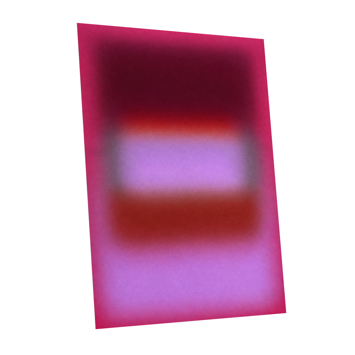 Velvet Afterglow, pink, red, purple abstract wall art shown as a unframed poster wall art print