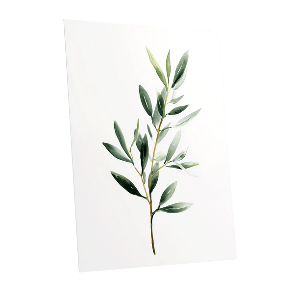 Verdant Branch Study – unframed poster option