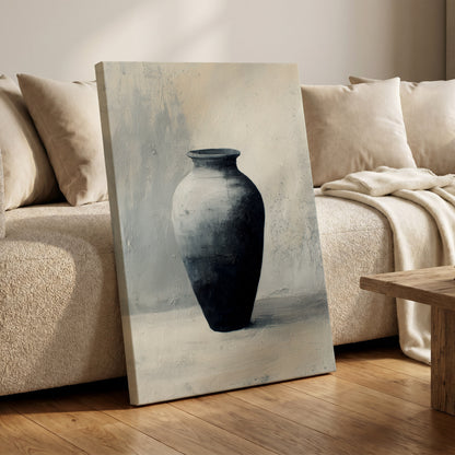 Vessel in Quiet Light – canvas wall art in a styled interior, gallery view 1