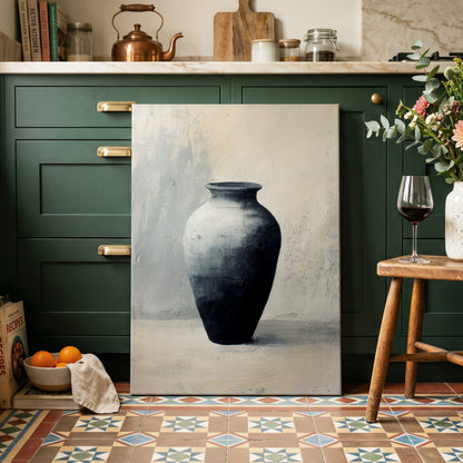 Vessel in Quiet Light – canvas wall art in a styled interior, gallery view 2