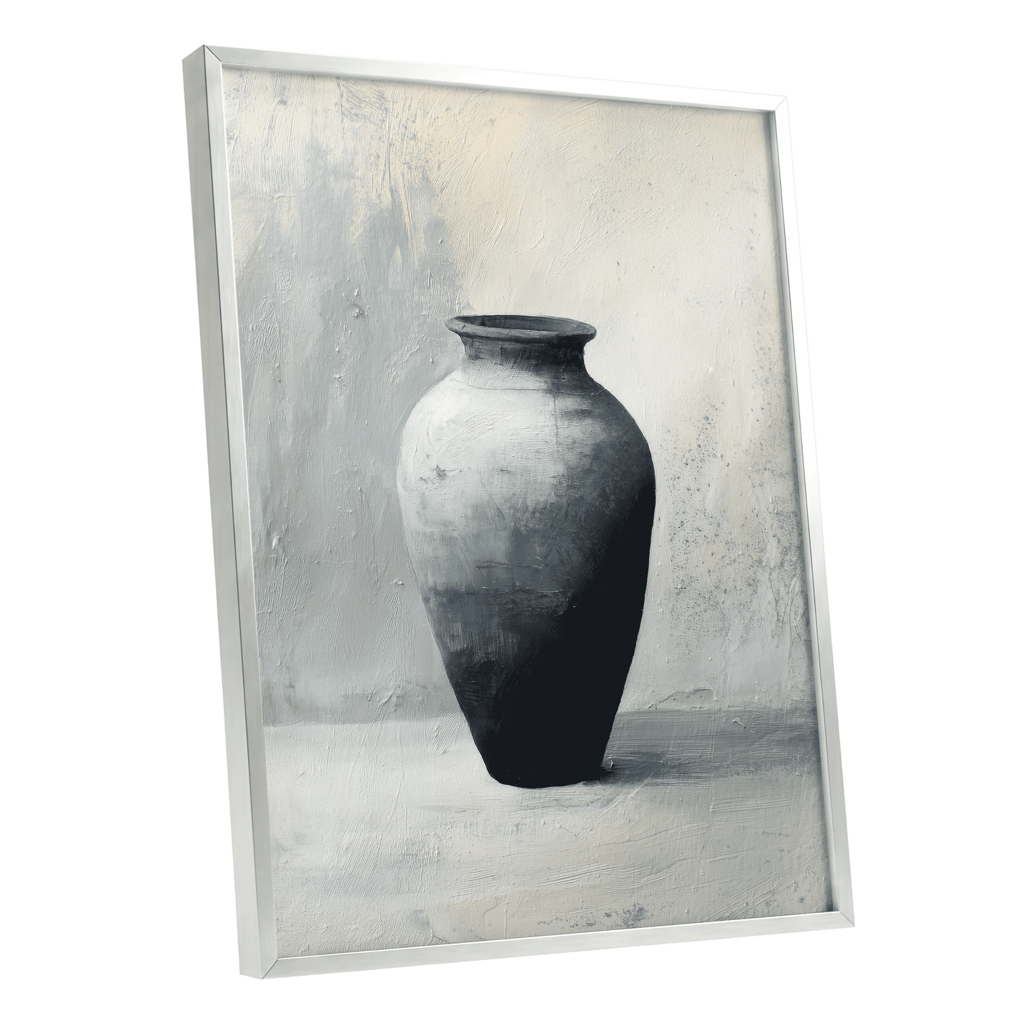 Vessel in Quiet Light – silver framed poster option