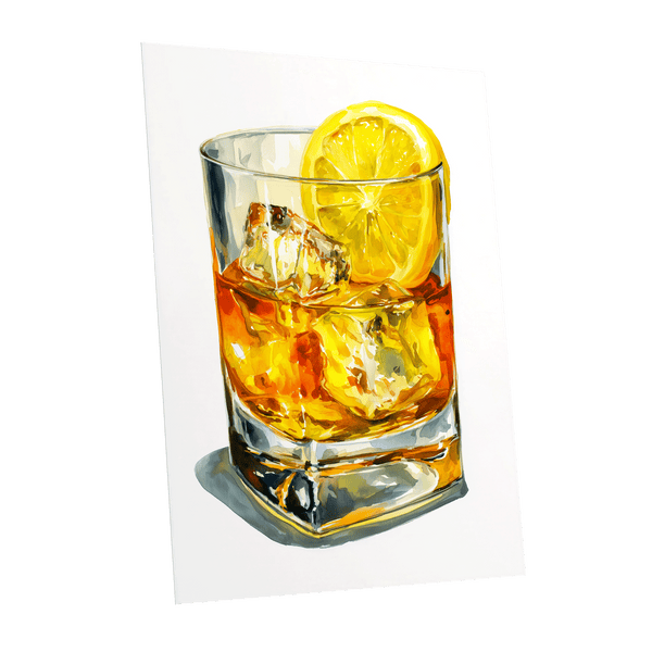 Zest in Amber – unframed poster option